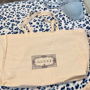 Large tote bag Gucci 100% cotton
